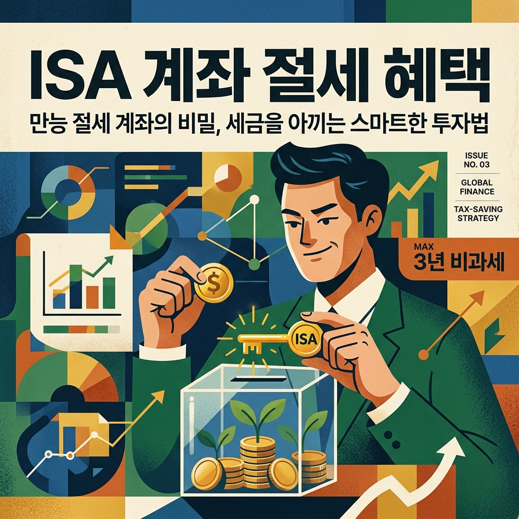 ISA 계좌 절세 혜택 완벽 가이드: 한도, 손익통산, 연금 전환 전략 1 ISA 계좌 절세 혜택 안내 대표 이미지