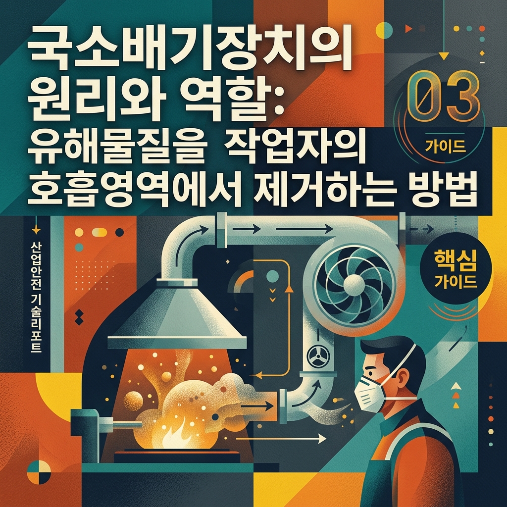 국소배기장치의 원리와 역할: 유해물질을 작업자의 호흡영역에서 제거하는 방법 1 국소배기장치의 원리와 역할 유해물질을 작업자의 호흡영역에서 제거하는 방법