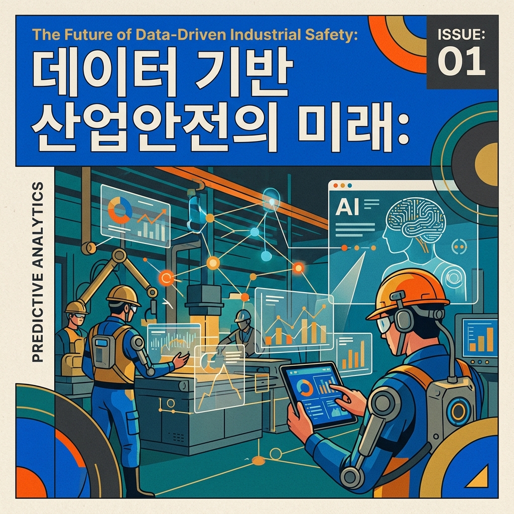 데이터 기반 산업안전의 미래: AI 위험예측과 스마트 안전관리 시스템의 발전 방향 1 데이터 기반 산업안전의 미래 포스터 및 썸네일 이미지