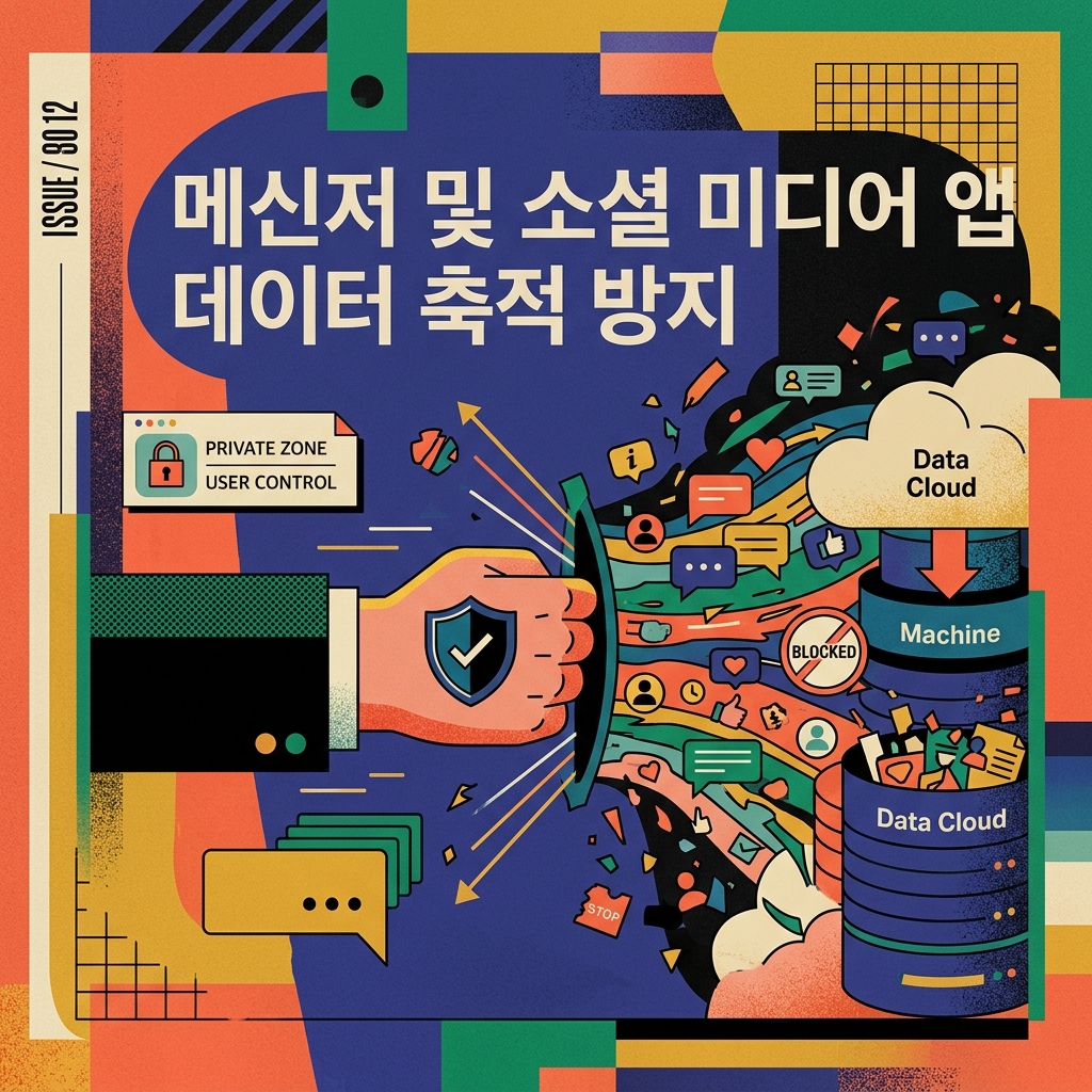 메신저 및 소셜 미디어 앱 데이터 축적 방지 방법 섬네일 이미지