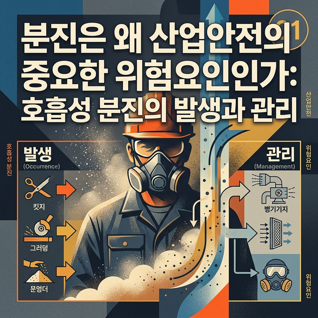 분진은 왜 산업안전의 중요한 위험요인인가: 호흡성 분진의 발생과 관리 1 안전검사 불합격 시 조치사항 재검신청 절차와 과태료 처분