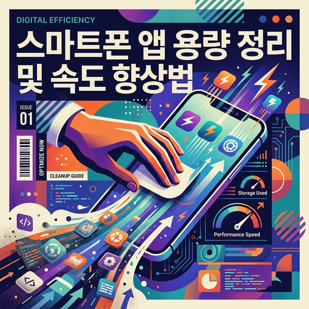 스마트폰 앱 용량 정리 및 속도 향상법: 사용하지 않는 기본 설치 앱 및 시스템 앱 정리 노하우 1 스마트폰 앱 용량 정리 및 속도 향상법 안내