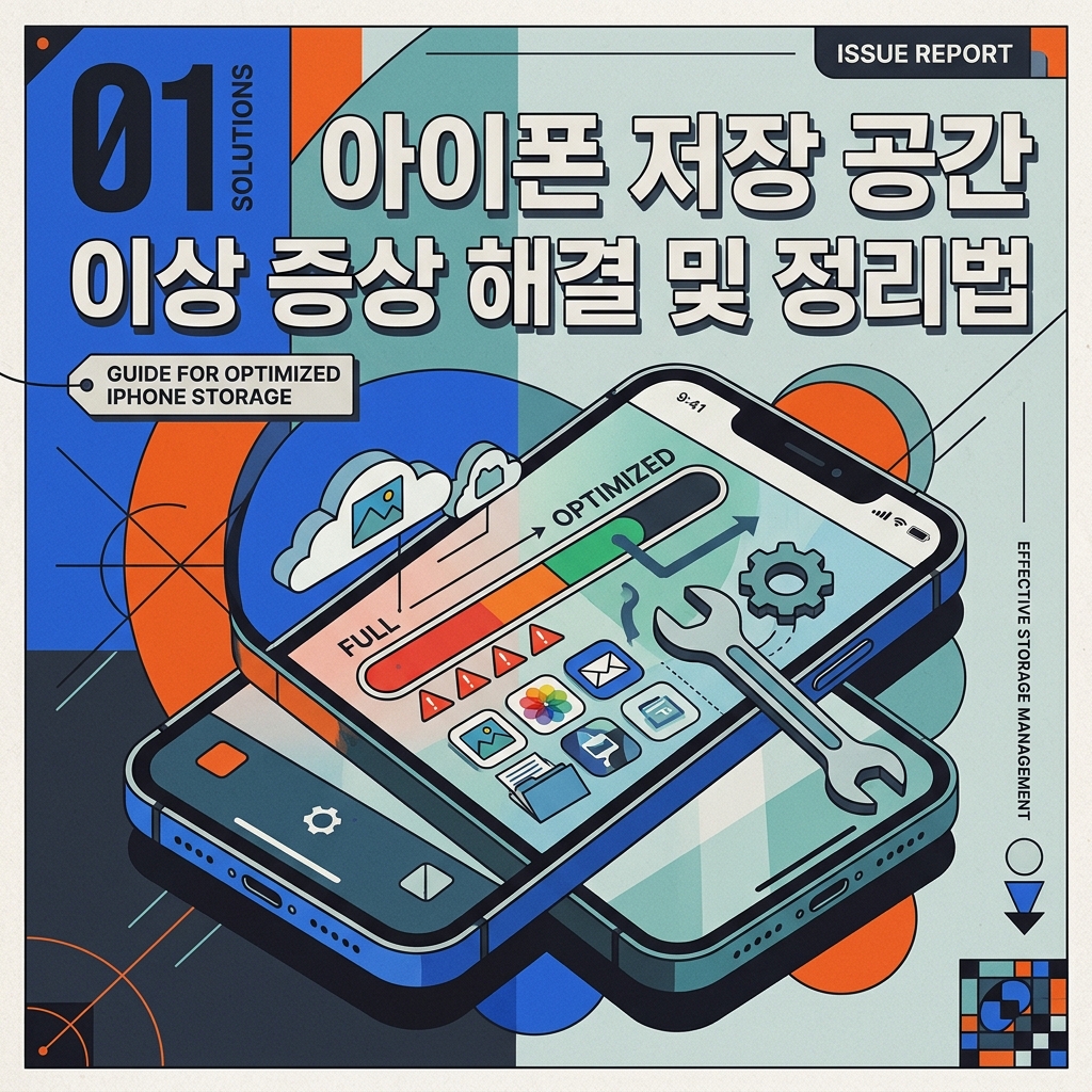 아이폰 저장 공간과 기타 항목(System Data) 이상 증상 해결 및 정리법 1 아이폰 저장 공간 이상 증상 해결 및 정리 방법 대표 이미지