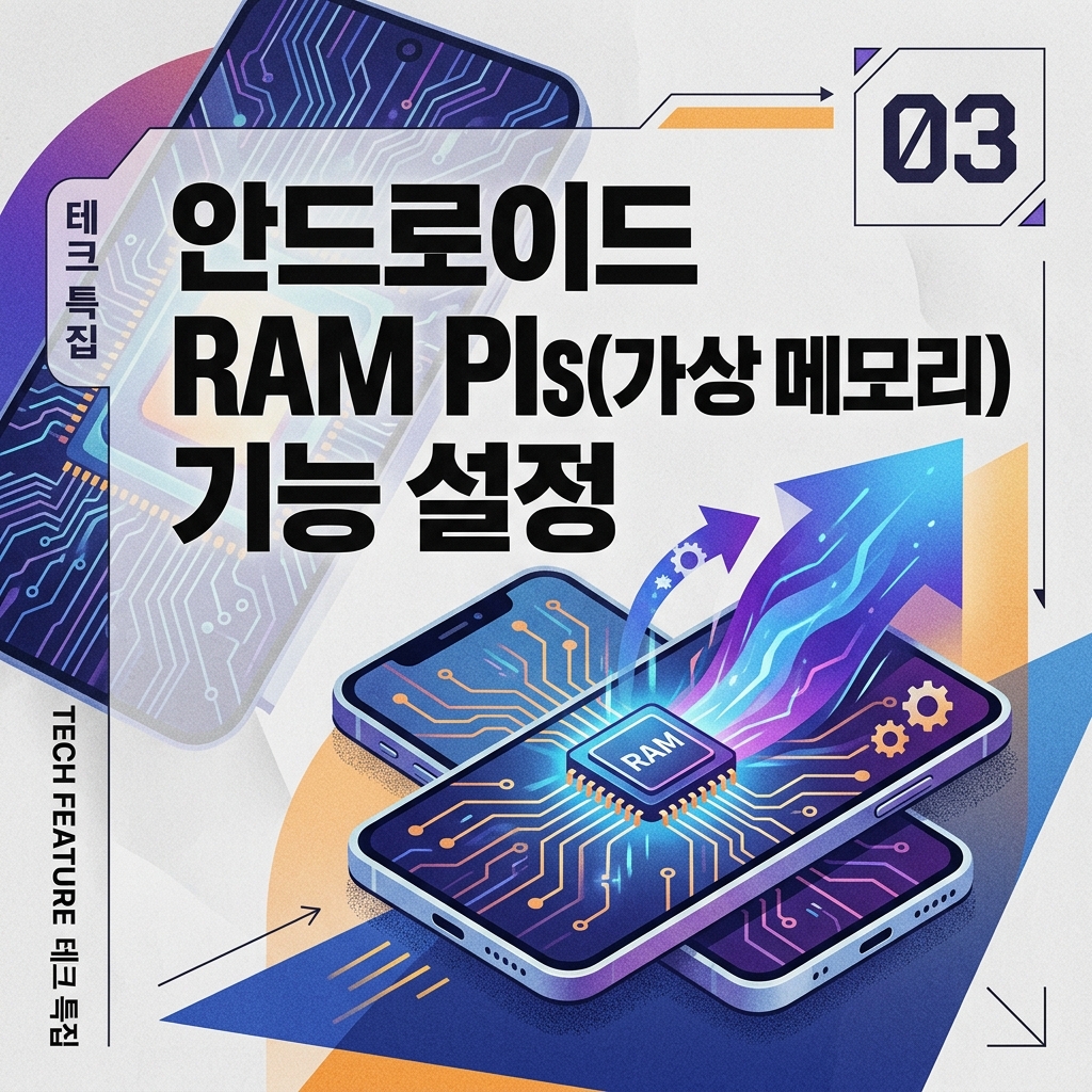 안드로이드 RAM Plus(가상 메모리) 기능 설정이 속도에 미치는 영향 1 안드로이드 RAM Plus 가상 메모리 설정 안내 썸네일
