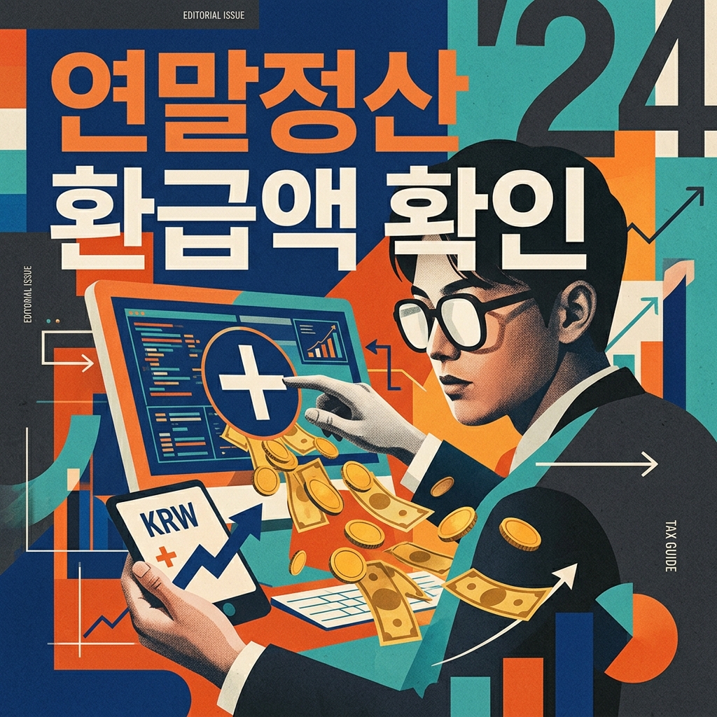 연말정산 환급액 확인부터 지급일·세액공제 총정리: 13월의 월급 늘리는 실전 가이드 1 연말정산 환급액 확인 방법 안내 대표 이미지