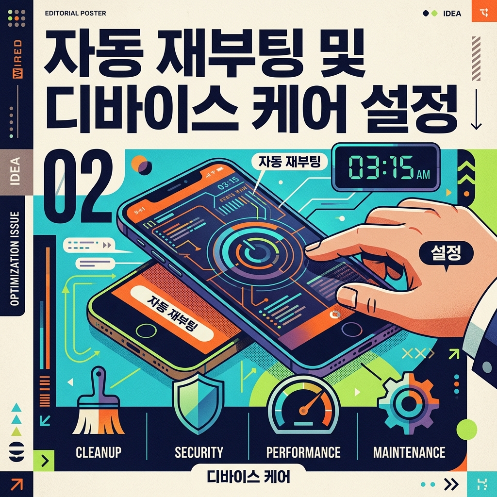 자동 재부팅 및 디바이스 케어 설정 1 자동 재부팅 및 디바이스 케어 설정 안내 썸네일