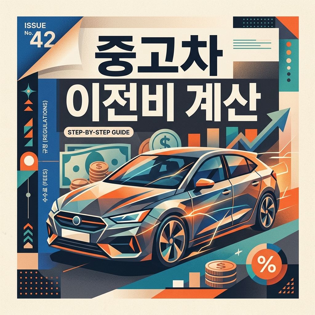 중고차 이전비 계산 방법 항목별 부대비용 및 절세 팁 1 중고차 이전비 계산 방법 안내 썸네일 이미지