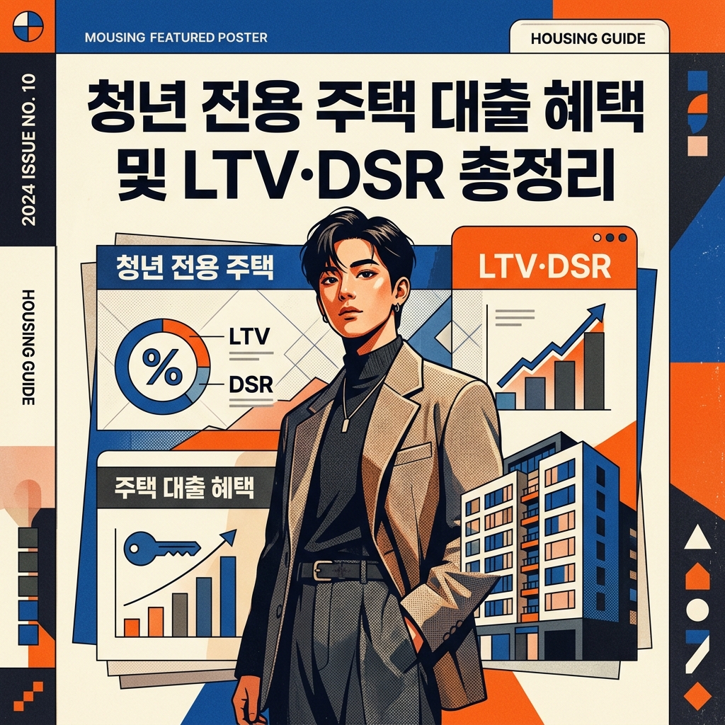 2026년 최신 제도를 반영한 주택담보대출 한도 산정 체계 및 LTV·DSR 법률적·실무적 정밀 분석 1 청년 전용 주택 대출 혜택 및 LTV DSR 총정리 안내 썸네일